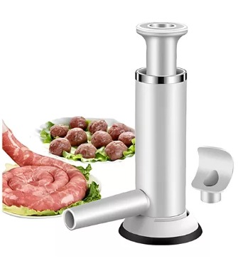 Miniatura 7 de Máquina Manual de Embutidos 2 en 1